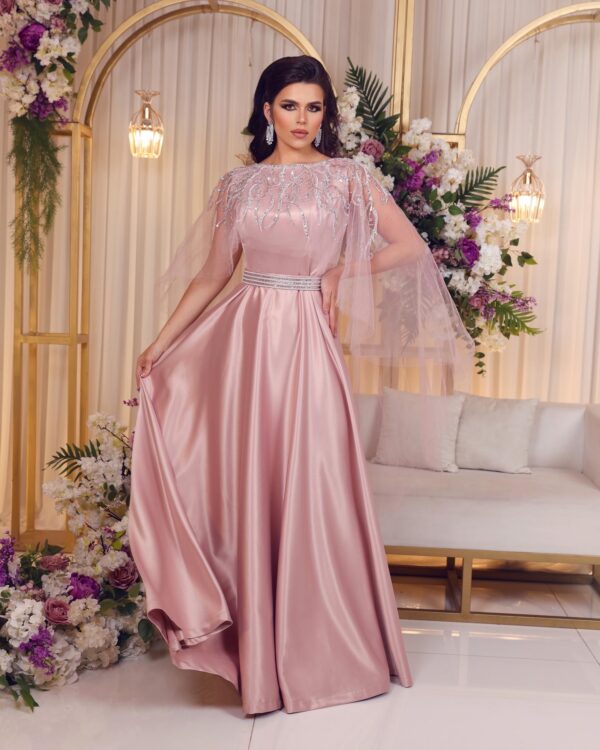 KJ0155 Tulle Cape - Image 3