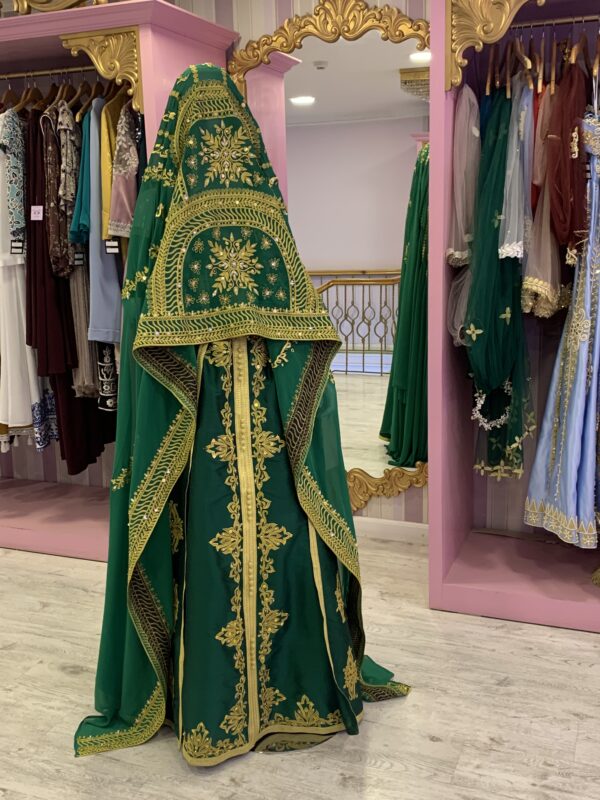 KM003 Soft Floral Green Mishmar - Image 2