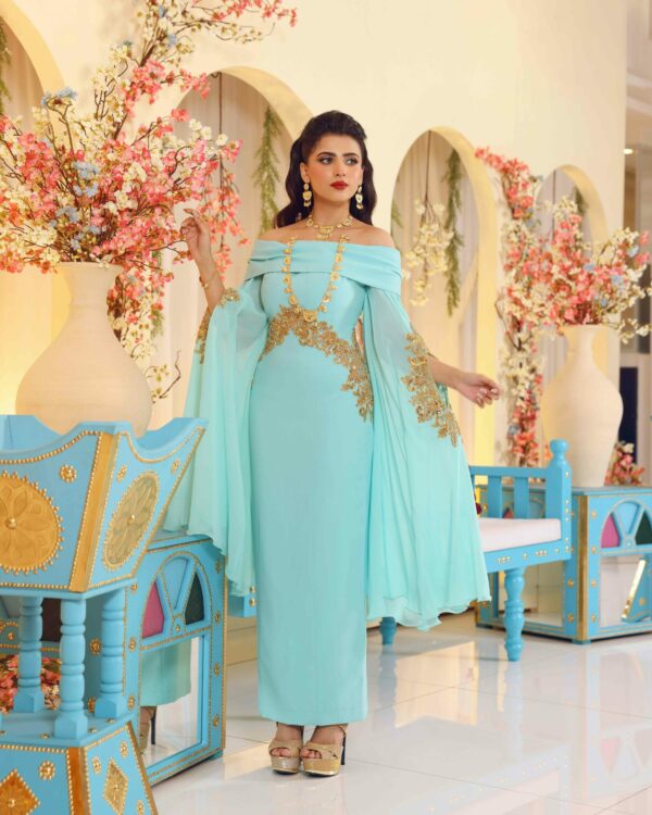 KB0172 Turquoise Baroque - Image 2