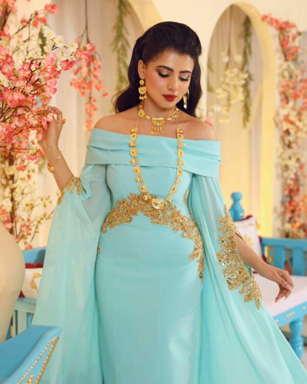 KB0172 Turquoise Baroque - Image 3