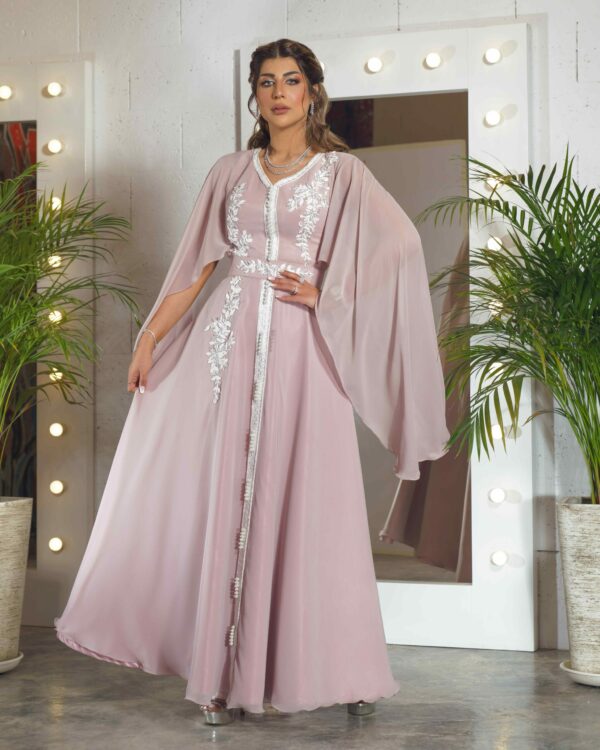 KJ0139 Blush Caftan