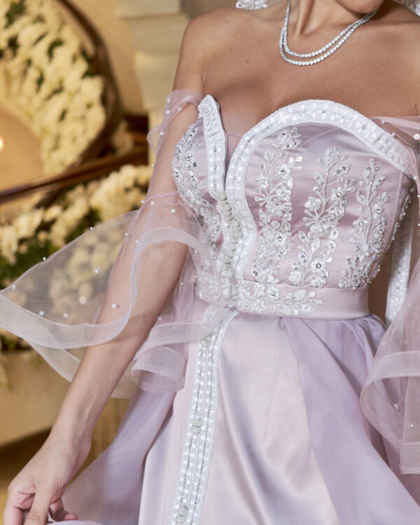 KB0148 Blush Organza - Image 3