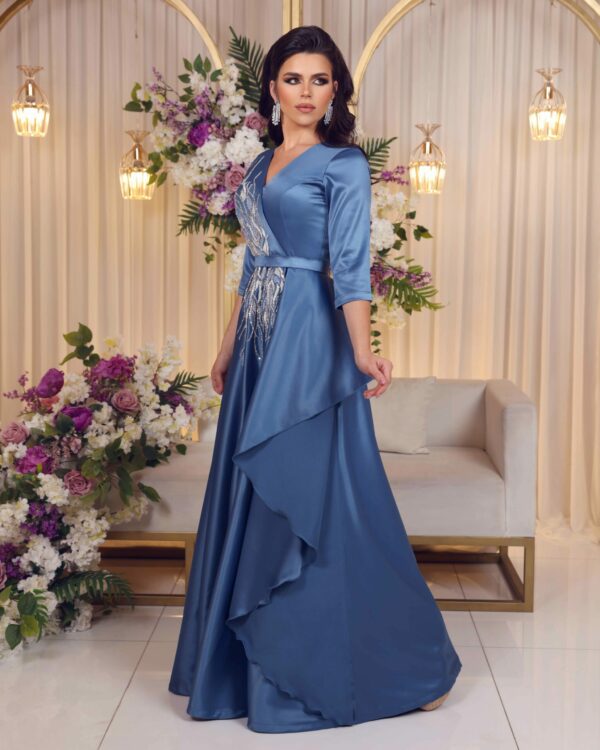KJ0154 Ocean Blue Wrap - Image 2