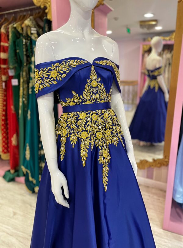 Traditional dress (customized to Off White Color) - Image 2