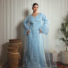 KJ0169 Floral Eid Thoub