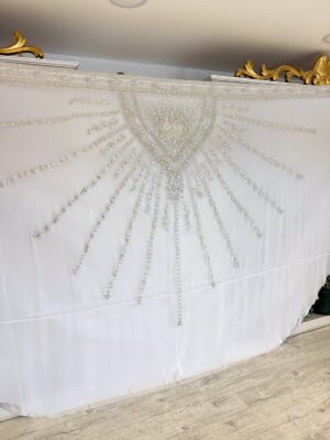KM0014W White & Silver + Allah name