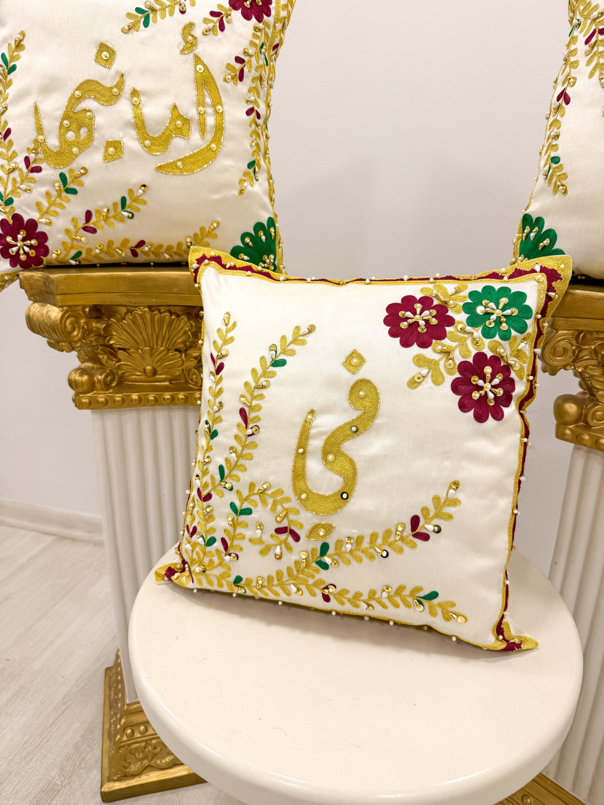 KP002W 3 Pieces Jilwa Pillows Set - Image 4