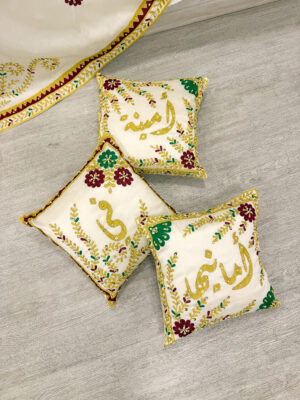KP002W 3 Pieces Jilwa Pillows Set